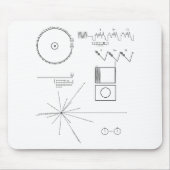 Voyager-Mitteilung Mousepad (Vorne)
