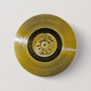 Voyager Spacecraft Golden Record Button