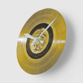 Voyager Spacecraft Golden Record Runde Wanduhr (Winkel)