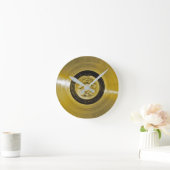 Voyager Spacecraft Golden Record Runde Wanduhr (Zuhause)
