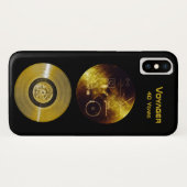 Voyager Spacecraft Golden Record und Cover (Rückseite (Horizontal))