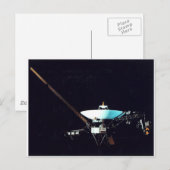 VOYAGER SPACECRAFT POSTKARTE (Vorne/Hinten)
