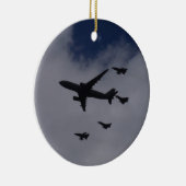 Voyager und Taifune Keramikornament (Rechts)