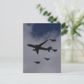 Voyager und Taifune Postkarte (Stehend Vorderseite)