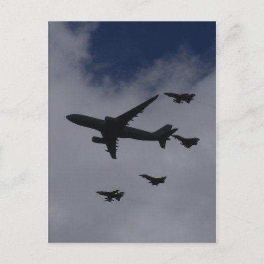 Voyager und Taifune Postkarte (Vorderseite)