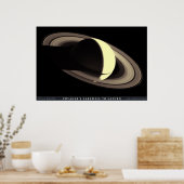 Voyager's Farewell to Saturn Poster (Küche)