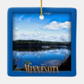 Voyageur-Nationalpark Keramikornament (Rückseite)