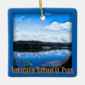 Voyageur-Nationalpark Keramikornament (Vorderseite)