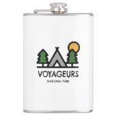 Voyageurs Nationalpark Flachmann (Vorderseite)