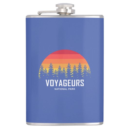 Voyageurs Nationalpark Flachmann (Vorderseite)