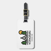 Voyageurs Nationalpark Gepäckanhänger (Vorderseite vertikal)