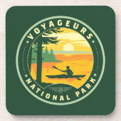Voyageurs Nationalpark Getränkeuntersetzer (Vorderseite)
