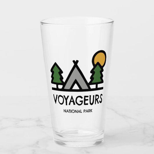 Voyageurs Nationalpark Glas (Vorderseite)