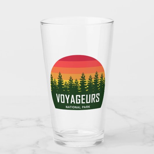 Voyageurs Nationalpark Glas (Vorderseite)