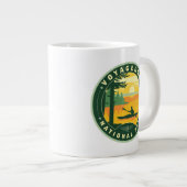 Voyageurs Nationalpark Jumbo-Tasse (Vorderseite Rechts)
