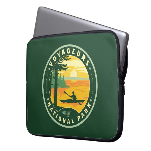 Voyageurs Nationalpark Laptopschutzhülle (Vorderseite Links)