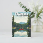 Voyageurs Nationalpark Minnesota Postkarte (Stehend Vorderseite)