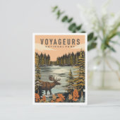 Voyageurs Nationalpark Minnesota Postkarte (Stehend Vorderseite)