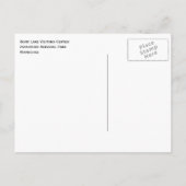 Voyageurs Nationalpark, Minnesota Postkarte (Rückseite)