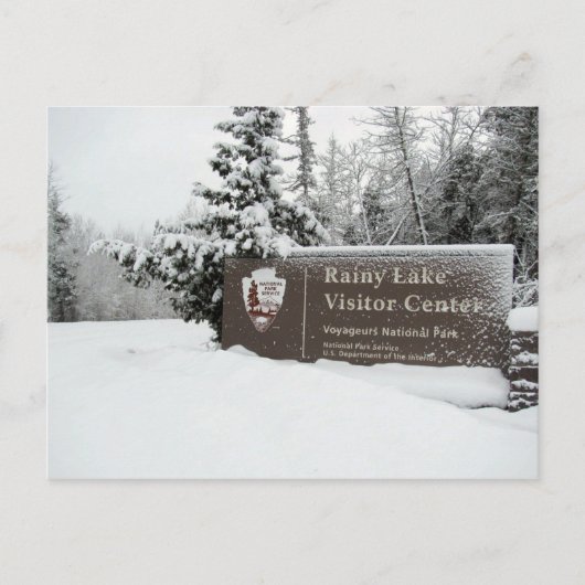 Voyageurs Nationalpark, Minnesota Postkarte (Vorderseite)