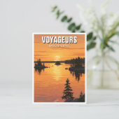 Voyageurs Nationalpark Minnesota Postkarte (Stehend Vorderseite)