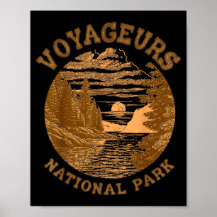 Voyageurs Nationalpark Minnesota Reisende Natur Poster