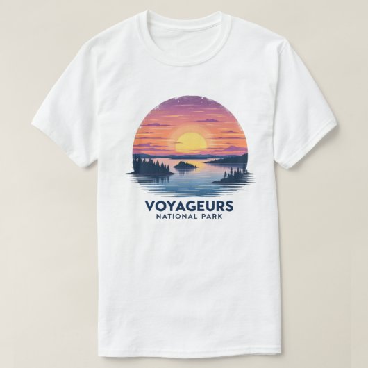 Voyageurs Nationalpark - Minnesota T-Shirt (Design vorne)