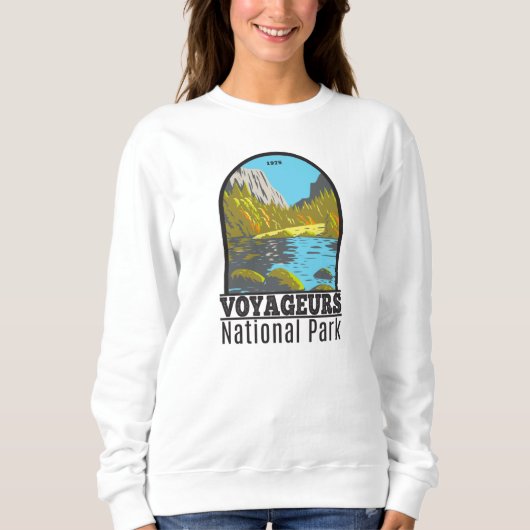 Voyageurs Nationalpark Minnesota Vintag Sweatshirt (Vorderseite)