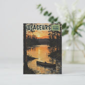 Voyageurs Nationalpark Postkarte (Stehend Vorderseite)