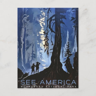 Voyageurs Nationalpark Postkarte