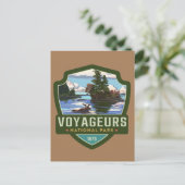 Voyageurs Nationalpark Postkarte (Stehend Vorderseite)