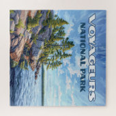 Voyageurs Nationalpark Rainy Lake Minnesota Puzzle (Horizontal)