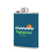 Voyageurs Nationalpark Retro Flachmann (Links)