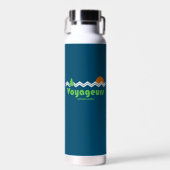 Voyageurs Nationalpark Retro Trinkflasche (Vorne)