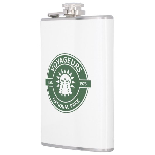 Voyageurs Nationalpark Sun Trees Flachmann (Links)