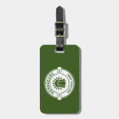 Voyageurs Nationalpark Sun Trees Gepäckanhänger (Vorderseite vertikal)