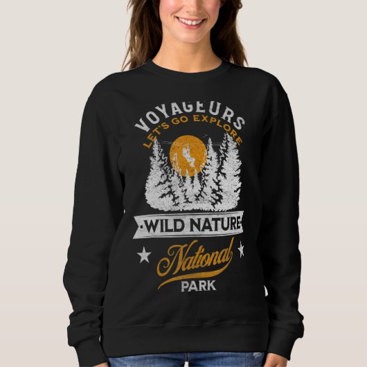 Voyageurs Nationalpark Sweatshirt (Vorderseite)