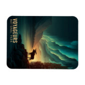 Voyageurs Nationalpark Vintag Magnet (Horizontal)