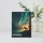 Voyageurs Nationalpark Vintag Postkarte (Stehend Vorderseite)
