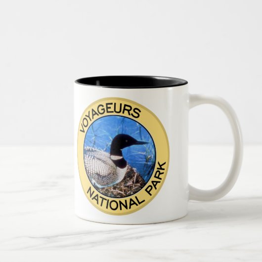 Voyageurs Nationalpark Zweifarbige Tasse (Rechts)