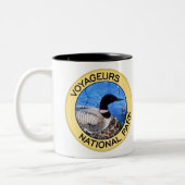 Voyageurs Nationalpark Zweifarbige Tasse (Links)