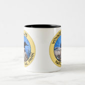 Voyageurs Nationalpark Zweifarbige Tasse (Mittel)