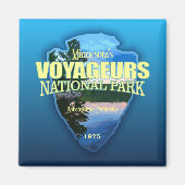 Voyageurs NP (Pfeilspitzen) Magnet (Vorne)