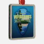 Voyageurs NP (Pfeilspitzen) Ornament Aus Metall (Rechts)