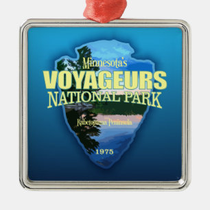 Voyageurs NP (Pfeilspitzen) Ornament Aus Metall