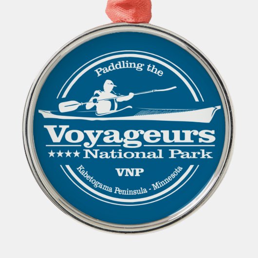 Voyageurs NP (SK) Ornament Aus Metall (Vorne)