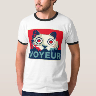 VOYEUR Katzen-Propaganda T-Shirt