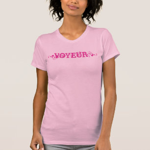 Voyeur-Unterhemd angepasst T-Shirt