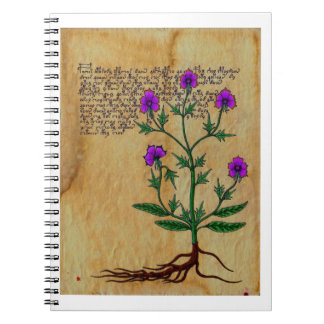 Voynich Herboristeria Vintage RetroCharms Notizblock
