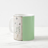Voynich-Manuskriptseiten Botanischer alter Codex Kaffeetasse (Vorderseite Links)